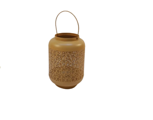 Handmade Iron <b>Lantern</b> Candle Stand with Fancy Design Gold Finishing and <b>Tealight</b> Holder for Christmas Halloween Decorations - Product Image 5