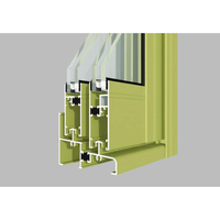 Extrusions décoratives en alliage d'aluminium série 6000, revêtement en poudre AkzoNobel, forme carrée, tempérage T3-T8, service de découpe disponible