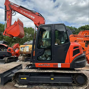 Excavatrice Kubota d'occasion du Canada KX175-5 Kx183 7,5 tonnes Petite pelle avec machine à bulldozer Mini-excavatrice - Product Image 1