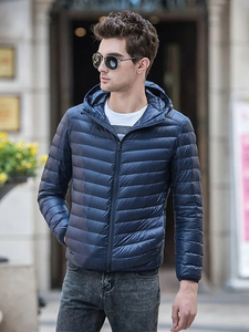 Veste rembourrée en velours côtelé de haute qualité pour hommes - Product Image 2