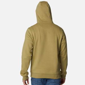 Vente en gros de sweats à capuche d'automne et d'hiver pour hommes, streetwear ample en polaire de couleur unie, sweats à capuche décontractés à manches longues pour hommes - Product Image 2