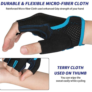 Guantes Deportivos de Medio Dedo para Ciclismo, Equitación y Deportes al Aire Libre para Hombre y Mujer, Diseño Nuevo, de la Mejor Calidad para Levantamiento de Pesas - Product Image 4
