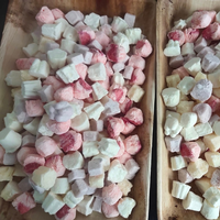 Gevriesdroogd Fruit En Yoghurt Blokjes Gezonde Snack Voor Alle Leeftijden Leveren In Bulk Oem Beschikbaar