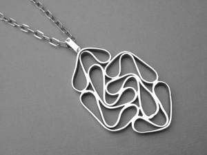 New Design Stainless Steel <b>Pendant</b> Men Fashion Jewelry Necklace Silver <b>Charms</b> Chain Energy Gift Box Authenticity Card - Product Image 3