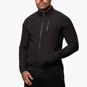 Vestes coupe-vent personnalisées avec logo pour hommes, sports de plein air, vestes coupe-vent OEM, respirantes, grande taille, pour hommes - Product Image 1