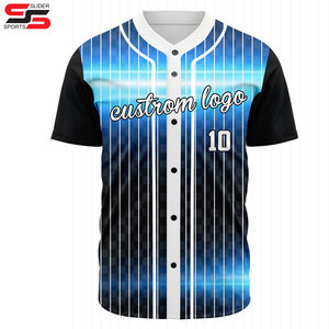 Maillot de baseball avec logo personnalisable de haute qualité avec pantalon imprimé à motif vierge en tissu respirant à manches courtes élégant pour hommes - Product Image 5