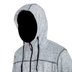 Sudadera con Capucha para Mejorar el Rendimiento en Invierno, 100% Algodón, con Cierre, Transpirable y Ecológica para Entrenamientos al Aire Libre e Interior - Product Image 5