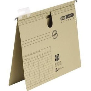 ELBA Vertic ULTIMATE DIN <b>A4</b> 240g/m Natural Brown Cardboard 50 PU-for File <b>Folders</b> - Product Image 1