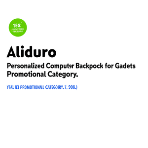 Zaino per Computer Personalizzato Alidoro per Gadget - Categoria Promozionale - Product Image 2