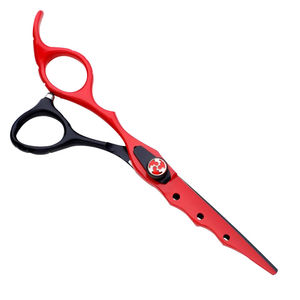 Steel Black Barber Shears Black <b>Hair</b> <b>Cutting</b> <b>Scissors</b> Black Titanium Shears Haircut <b>Scissors</b> - Product Image 2