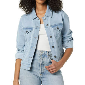 แจ็คเก็ตยีนส์ผู้หญิงสไตล์ใหม่ล่าสุด แขนยาว เสื้อผ้าผู้หญิง จำนวนมาก - Product Image 1
