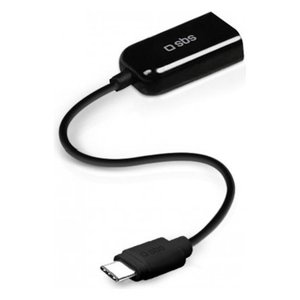 OBS <b>USB</b> <b>Type</b> <b>C</b> To <b>Type</b> A <b>Adapter</b> 0.15m Male To Female Converter For Data Transfer And Charging - Product Image 1
