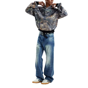 HeavyWeight Denim 100% Coton Couronne Ligne Noire Fabriqué au Portugal 420G Puff Printing Sweats à capuche surdimensionnés pour hommes - Product Image 3