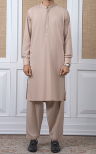 Nuevo Shalwar Kameez de Moda para Hombre para Bodas con Logotipo Personalizado, Secado Rápido y Sin Arrugas para Todas las Temporadas - Product Image 3