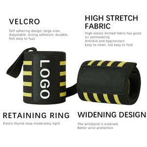 GAF Body Building Fitness Gym Pre Workout Customized Adjustable <b>Weight</b> Lifting Hand <b>Wrist</b> Wraps <b>For</b> Men And <b>Women</b> - Product Image 6