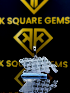 Pendentif Hip Hop numéro personnalisé, personnaliser votre lettre, pendentif numéro Hip Hop pour hommes, pendentif Moissanite, bijoux Ice Out Hip Hop - Product Image 3