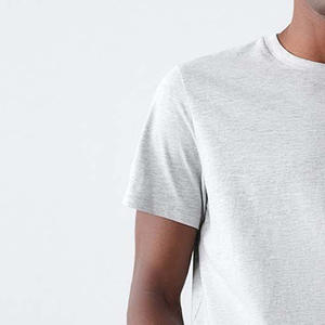 เสื้อยืดคอกลมแขนสั้นผ้าฝ้าย 100% สำหรับผู้ชาย พิมพ์โลโก้ตามสั่งสำหรับร้านค้าปลีก - Product Image 6