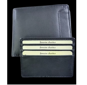 Classic Genuine Leather <b>Wallet</b> Unisex Fashion Durable <b>Wallet</b> with Multiple Pockets <b>for</b> Office Casual and <b>Travel</b> - Product Image 5