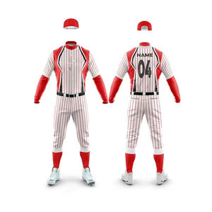 Uniformes de béisbol personalizados directos de fábrica, Kit deportivo de sublimación para equipo, conjunto de camisa de secado rápido de malla transpirable - Product Image 1