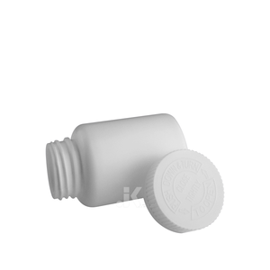 PRODUIT CHAUD 120ml Bouteille ronde en plastique HDPE avec bouchon CR blanc, meilleure qualité, OEM/ODM, usine du Vietnam M0332 - Product Image 3
