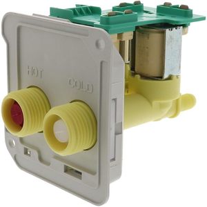 Válvula de entrada de agua eléctrica para lavadora 60Hz, piezas de plástico para secadora, ERP 00635399, válvula de agua manual para lavadora - Product Image 1