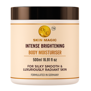 Crema Hidratante Corporal Intensamente Iluminadora 500ml con Colágeno, Hibisco y Ácido Tranexámico para una Piel Suave como la Seda - Product Image 3