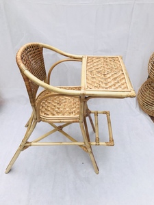 De haute Qualité En Rotin Chaise Haute Bébé D'alimentation - Product Image 4