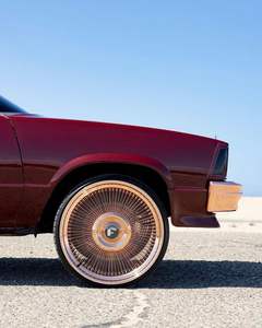 Ruedas de Acero Dorado Forjado, 24x9 Delanteras, 24x10 Traseras, Ligeras y Duraderas, de Aleación Forjada - Product Image 5