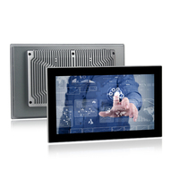 13.3 İnç Endüstriyel Bilgisayar N97 I5 I3 LCD Dokunmatik Ekran Monitörlü Tablet PC 4/8GB 128GB Duvara Monte Edilebilir Panel PC RS232 Win10 Gömülü
