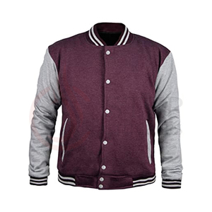Veste de Baseball avec broderie Chenille, haut de gamme, manches en cuir, en laine noire, parka d'été - Product Image 3