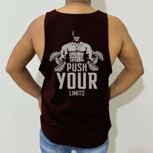 Nouveautés Débardeur musculaire respirant en tricot de couleur unie grande taille personnalisé hommes Stringer vente en gros de vêtements de Fitness Slim High - Product Image 3