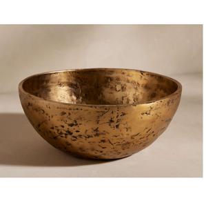 Handmade Customized Sumptuous Brass Aluminum Decorative Bowl Lamp Premium Finished Hotel Serving Bowls Home and <b>Table</b> Decoration - Product Image 6
