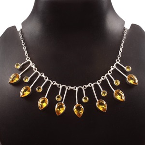 สร้อยคอเงินทิเบตประดับมุกดีไซน์เนอร์ สำหรับผู้หญิง ฉลองครบรอบ สวยงาม ขนาด 18 นิ้ว ขายส่งเครื่องประดับ - Product Image 2