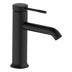 RIVIERA Mezclador de Lavabo Negro Satinado SCARUB1194NE para Idro Bric - Product Image 1