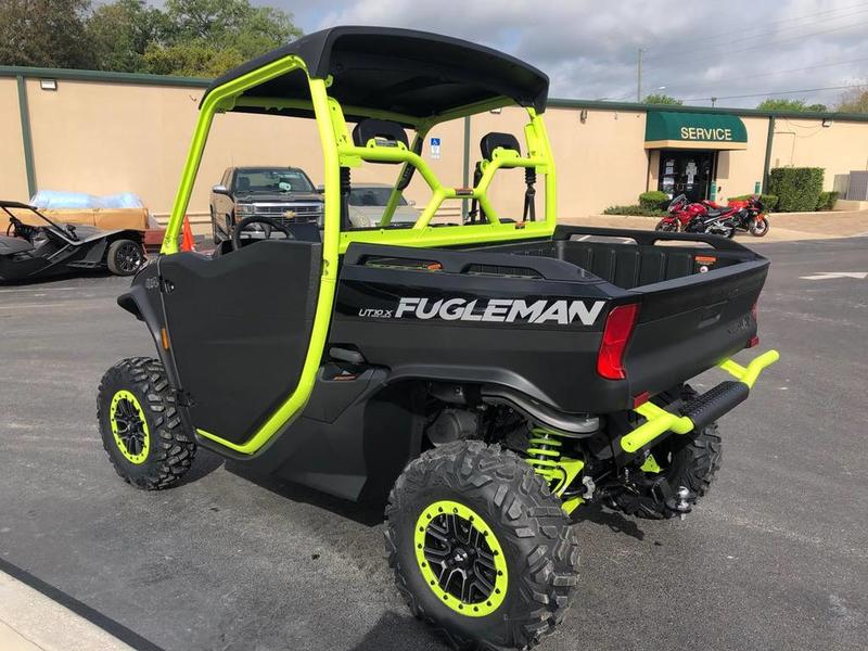 Side by Side Segway Fugleman UT10 X Deluxe Black/Green New Utility Vehicle (2022)