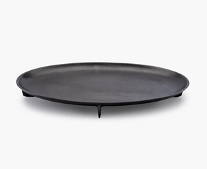 Plateau de service artisanal en métal rond de luxe de haute qualité, étanche, en aluminium, design moderne, multifonctionnel, vente en gros - Product Image 1