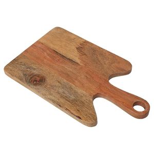 Tabla de cortar de madera hecha a mano con mango y agujero colgante tabla de cortar de madera rústica para Decoración de cocina de granja - Product Image 2