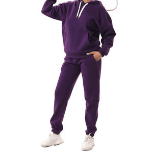 Survêtement de haute qualité pour femmes couleur unie personnalisé Logo impression respirant séchage rapide survêtement confortable pour femmes - Product Image 3