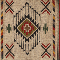Hand gewebte natürliche Jute Kelim Teppiche Böhmisches türkisches Design Wolle Jute Teppiche Home Decorative Custom Size Indien Zimmertür Dekoration