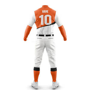 Bajo MOQ Ropa deportiva Cómodo Transpirable Sublimación Uniforme de béisbol Tamaño personalizado Ropa juvenil Uniforme de béisbol - Product Image 2