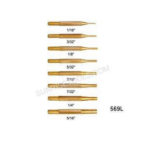 Ensemble de POINÇONS en LAITON pour outils et équipement de bijouterie - Product Image 2