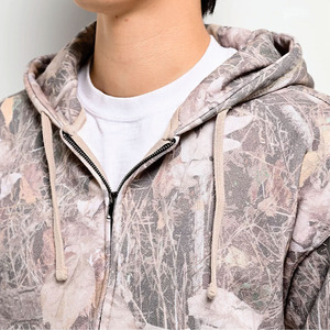 Sudaderas con Capucha Extra Grandes de Camuflaje para Hombre, Sudaderas de Forro Polar Suave Vintage, Venta al por Mayor, OEM, Marca Privada, Ropa de Calle y Casual - Product Image 3