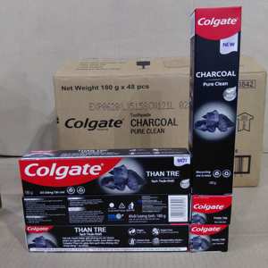 Pasta Dental al Carbón Vegetal para Blanqueamiento y Antibacteriana, 180g, para Uso Doméstico, Venta al Por Mayor - Product Image 3