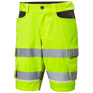 Pantalones Cortos de Trabajo de Alta Visibilidad para Hombre, Pantalones Cortos de Seguridad Reflectantes, Fabricante de Marca Privada OEM Personalizada - Product Image 3