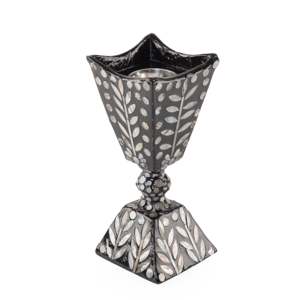 Handmade Elegant Mabkhara Incense Burner with Mother of Pearl Ideal <b>Islamic</b> <b>Gift</b> Artisanal MOP Burner For for Ramadan & Eid - Product Image 3