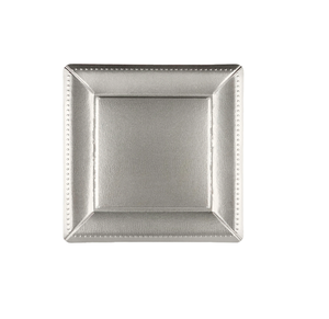 Assiette de présentation en acier inoxydable 304 de qualité alimentaire pour hôtel, mariage, événements, décoration de table, service de nourriture, utilisation en métal - Product Image 3