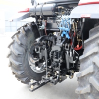 Équipement agricole, tracteur agricole 4x4, 70 ch, 80 ch, 90 ch, 100 ch, tracteur compact, mini-tracteur de ferme, tracteur de jardin avec cabine