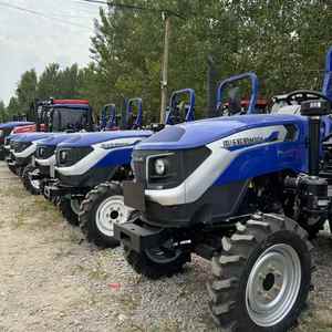 Venta al por mayor mejor calidad Lovol 4WD Tractor de granja 40HP 50HP 60HP 70HP 90HP 100HP con cargador Venta caliente precio de fábrica de suministro - Product Image 1