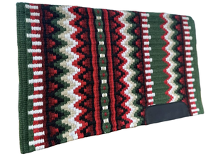 Tapis de selle Arena Performance Western en laine de qualité supérieure avec doublure en feutre absorbant les chocs - Product Image 4