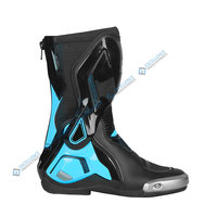 Botas de Motocicleta Impermeables y Cómodas con Almohadilla para Cambio de Marchas y Suela de Agarre Fuerte para Conducir en Invierno